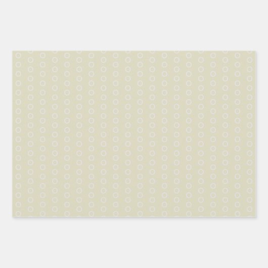 Subtile Circles Geschenkpapier Set (Vorderseite 2)