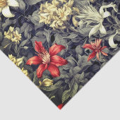 Subtile Color Wild Honeysuckle Print Seidenpapier (Ausschnitt)