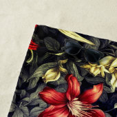 Subtile Color Wild Honeysuckle Print Strandtuch (Beispiel)