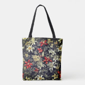 Subtile Color Wild Honeysuckle Print Tasche (Rückseite)