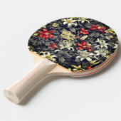 Subtile Color Wild Honeysuckle Print Tischtennis Schläger (Vorderseite)