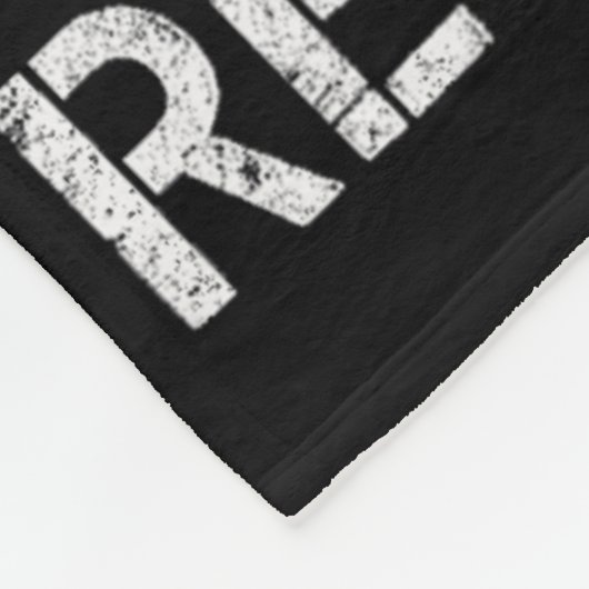 Subtile Coole Widerstandskraft - Pinguin - Protest Fleecedecke (Ecke)