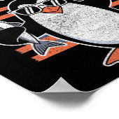 Subtile Coole Widerstandskraft - Pinguin - Protest Poster (Ecke)