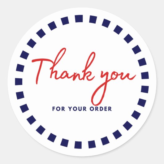 Subtile Dankbarkeit Circle Danke Labels Runder Aufkleber (Vorderseite)
