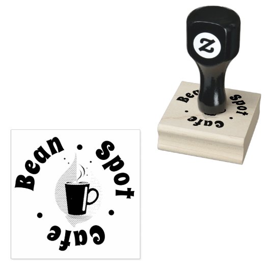Subtile Design Coffee Tasse Loyalty Café Gummistempel (Stempel)