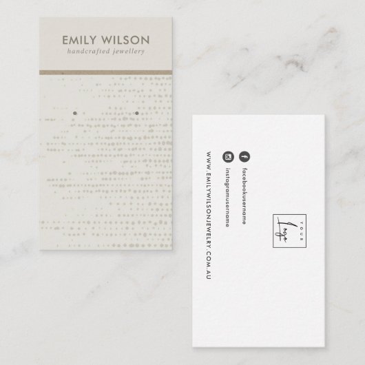 SUBTILE EIGENSTUDIERENDE EIERKARTE VISITENKARTE (Vorne/Hinten)