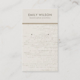 SUBTILE EIGENSTUDIERENDE EIERKARTE VISITENKARTE