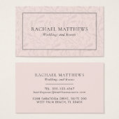 Subtile Elegance Pink Feminine Floral (Vorne & Hinten)