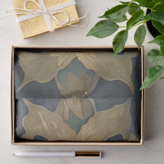 Subtile Farbe Mandala Dekodipage Seidenpapier (Geschenk)