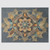 Subtile Farbe Mandala Dekodipage Seidenpapier (Vorderseite)