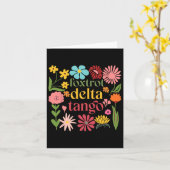 Subtile Floral Trump Resist Shirt Blume Foxtrot D Karte (Gelbe Blume)