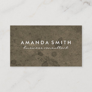 Subtile Grunge Visitenkarte