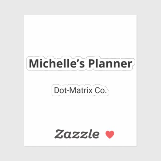 Subtile monochrome, ornamentale Dot-Matrix-Aufkleb Aufkleber (Blatt)