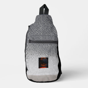 Subtile Muster mit 3D-AMOLED-Design - Crossbody Bag