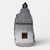 Subtile Muster mit 3D-AMOLED-Design - Crossbody Bag (Vorderseite)