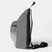 Subtile Muster mit 3D-AMOLED-Design - Crossbody Bag (Rechts)