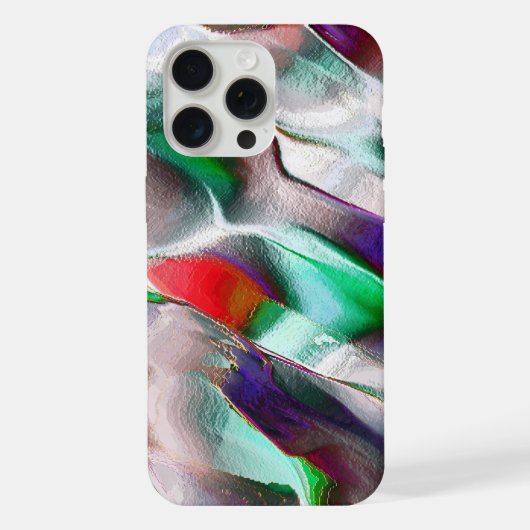 Subtile oder farbenfrohe Extravaganz in einem virt iPhone Hülle (Rückseite)