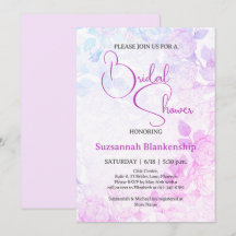 Subtile Pastel Floral Background Brautparty