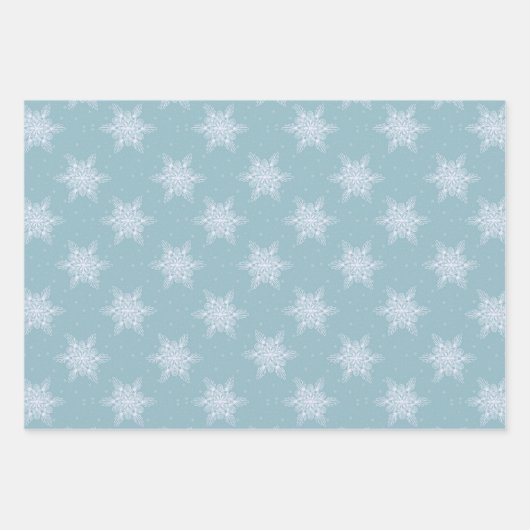 Subtile 🎄 Pastell Weihnachtsmuster, Sondertext Geschenkpapier Set (Vorderseite 2)