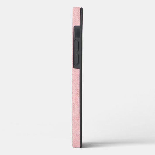 Subtile Pink Snakeskin Muster Case-Mate iPhone Cas Case-Mate iPhone Hülle (Rückseite / Links)