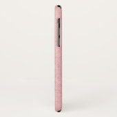 Subtile Pink Snakeskin Muster Case-Mate iPhone Hülle (Hinten/Links)
