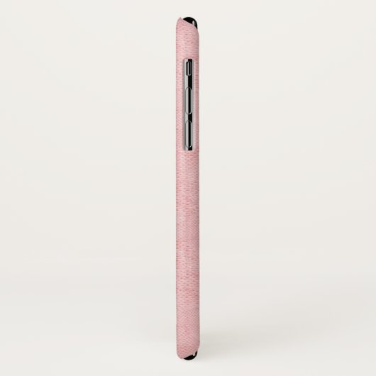 Subtile Pink Snakeskin Muster Case-Mate iPhone Hülle (Hinten/Links)