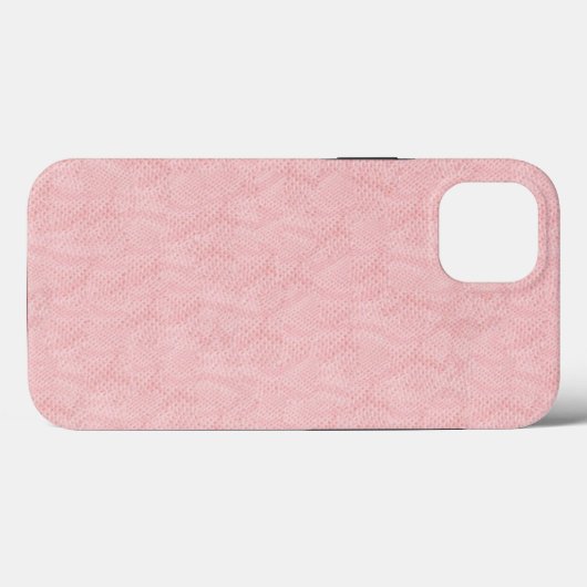 Subtile Pink Snakeskin Muster Case-Mate iPhone Hülle (Rückseite (Horizontal))