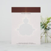 Subtile Power Fraktal Briefbogen (Stehend Vorderseite)