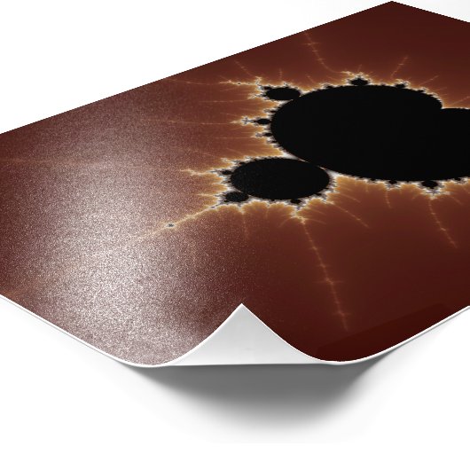 Subtile Power Fraktal Fotodruck (Ecke)