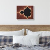 Subtile Power Fraktal Leinwanddruck (Insitu (Schlafzimmer))