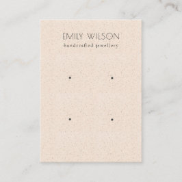 Subtile Rosa Keramik Textur 2 Ohranzeige Visitenkarte