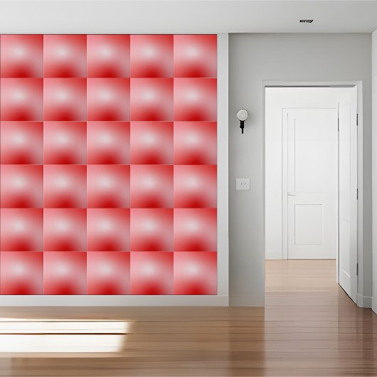 Subtile rote Keramik Fliese