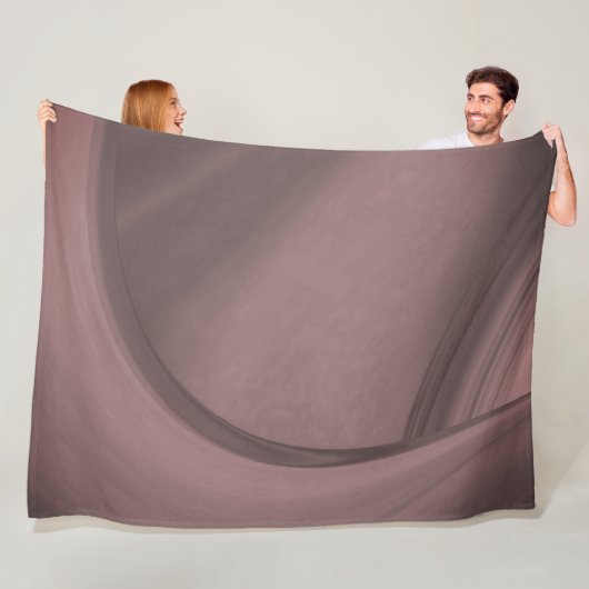 Subtile Sangria Fleecedecke (Beispiel)