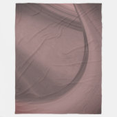 Subtile Sangria Fleecedecke (Vorderseite)