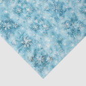 Subtile Schneeflocken Seidenpapier (Ausschnitt)