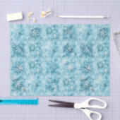 Subtile Schneeflocken Seidenpapier (Handwerk)