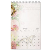 Subtile Schönheit Kalender (Jan 2027)