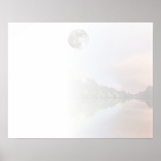 Subtile Sci-Fi Fantasy Landscape Image 3 Poster (Vorne)