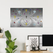 Subtile Shades von Jesus Poster (Heimbüro)