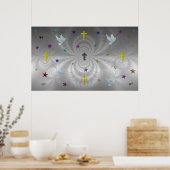 Subtile Shades von Jesus Poster (Küche)