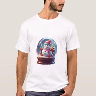 Subtile Snow Globe Magie Shirt