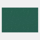Subtile Snow Pattern Geschenkpapier Set (Vorderseite 2)
