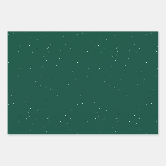 Subtile Snow Pattern Geschenkpapier Set (Vorderseite 2)