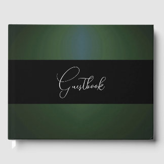 Subtile Spotlight Dunkle Hintergrundhochzeit Gästebuch