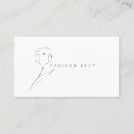 Subtile Stift Moderne Kunst-Industrie Terminkarte