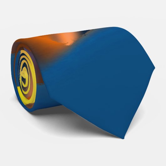 Subtile Surreal Krawatte (Gerollt)