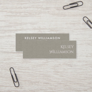 Subtile Textur Custom Mini Business Card Visitenkarte