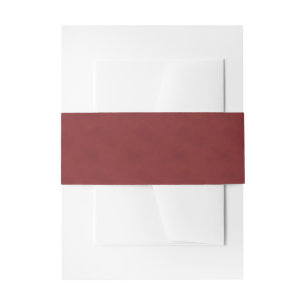 Subtile Textured Earthy Red Invasion Bly Band