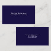 Subtile und berufliche Geschäfts-Karten, Visitenkarte (Vorne/Hinten)