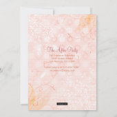 Subtile Wirbel 3 Foto Abschluss Ankündigung (Rückseite)